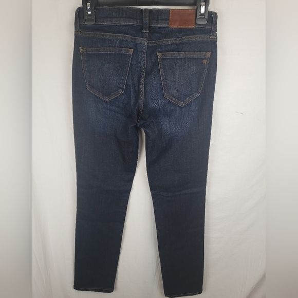 Madewell Alley Straight Dark Washed Blue Women's Jeans Sz 26 - Picture 3 of 9